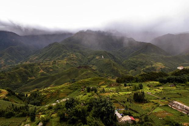 Summer storm clouds in Sapa